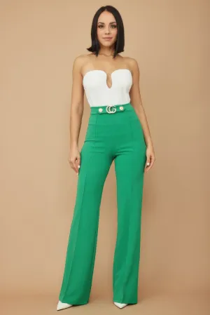 Buckle Button Pants