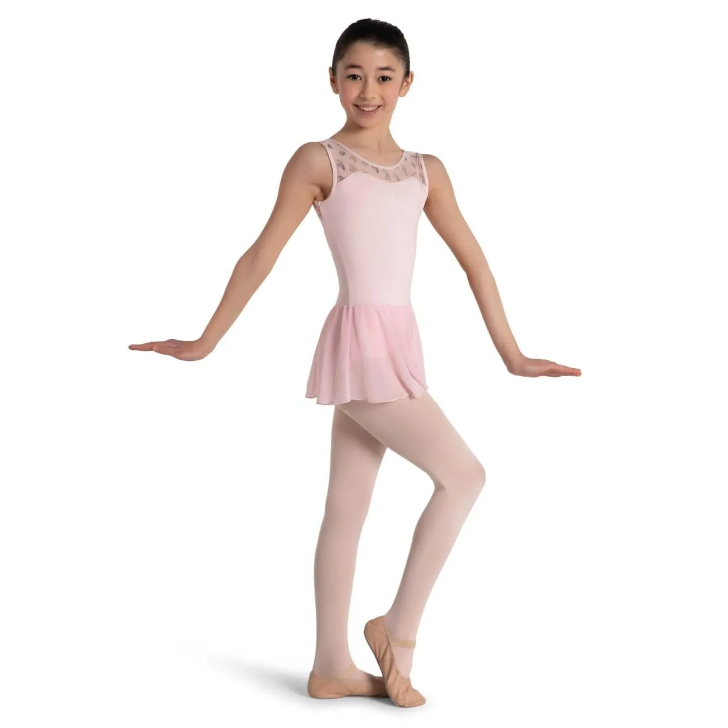 Capezio 12064C Farfalla Mesh Dress - Child