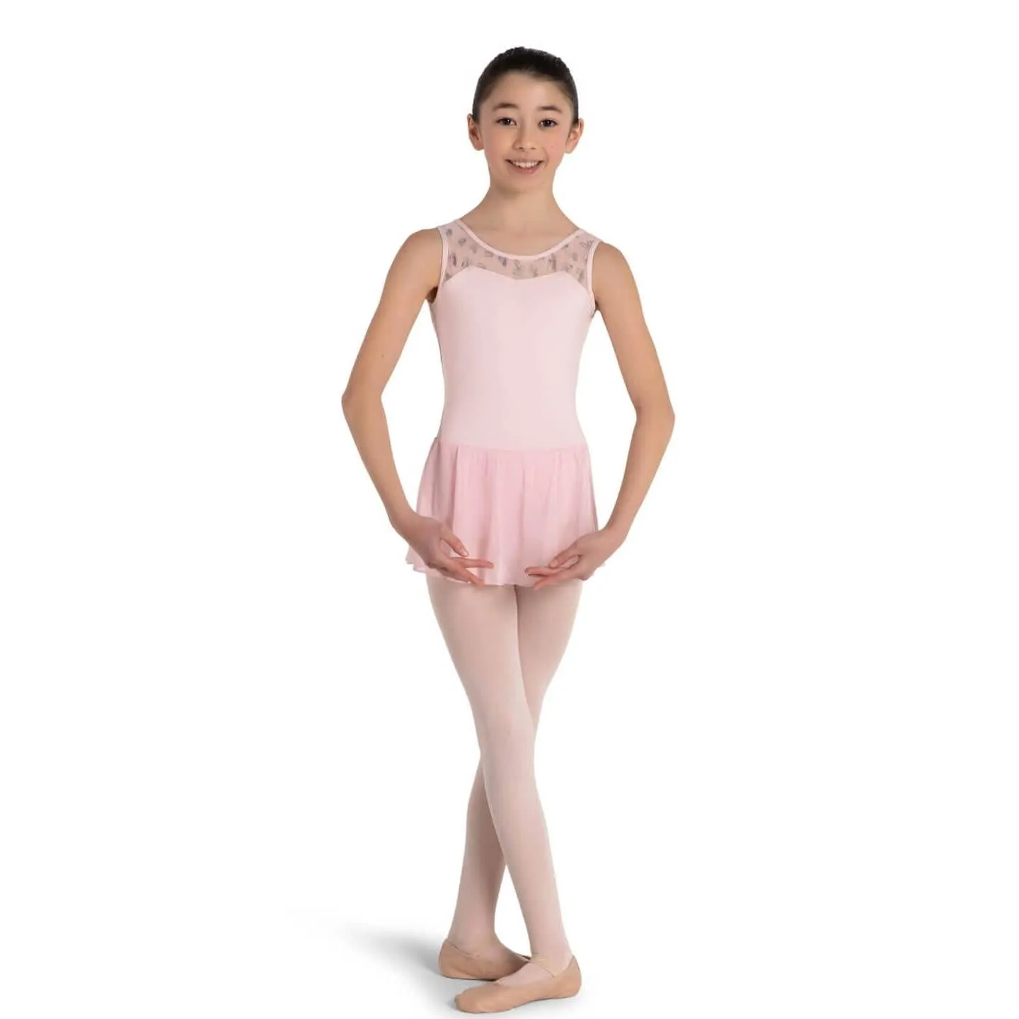 Capezio 12064C Farfalla Mesh Dress - Child