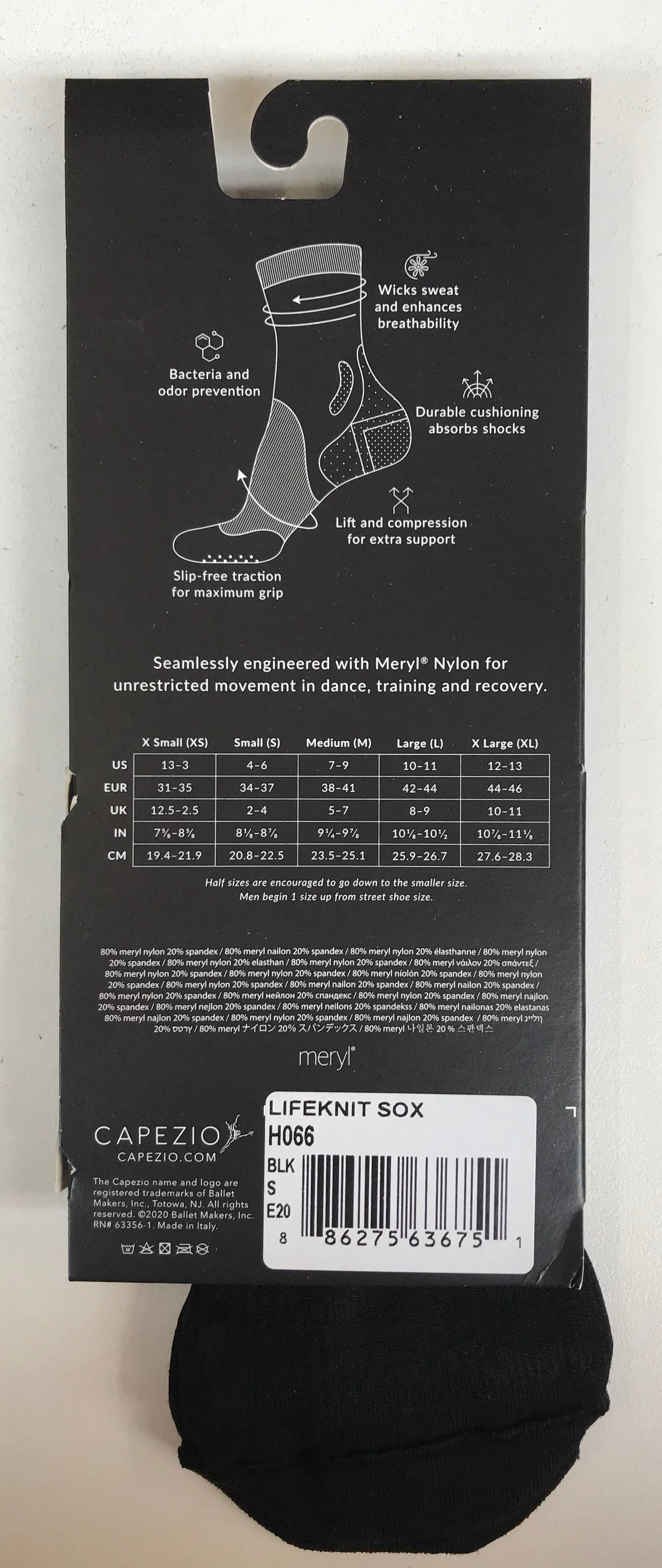Capezio Lifeknit™ Sox
