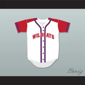 Chad Danforth 8 East High School Wildcats Baseball Jersey Design 1
