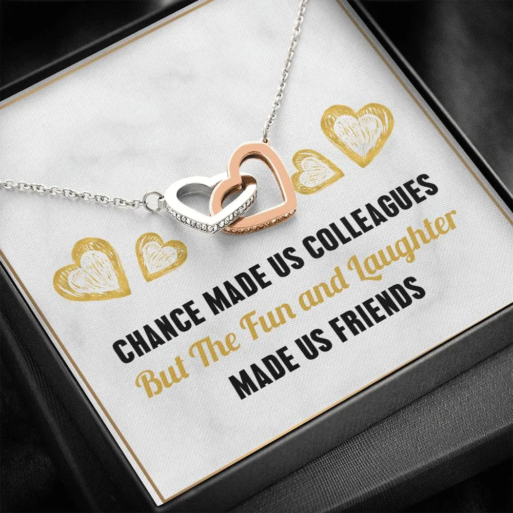 Chance Made Us Silver and Gold Necklace