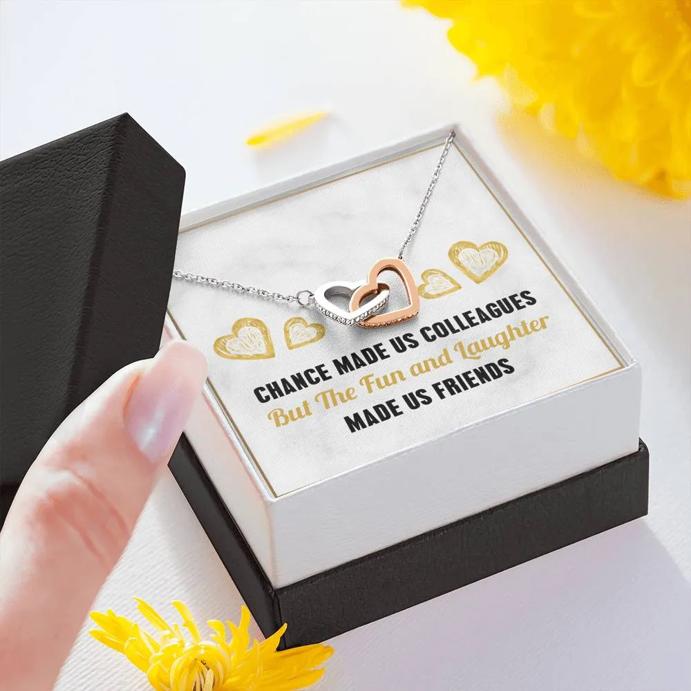 Chance Made Us Silver and Gold Necklace