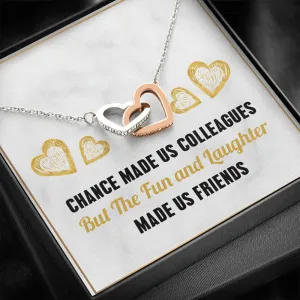 Chance Made Us Silver and Gold Necklace