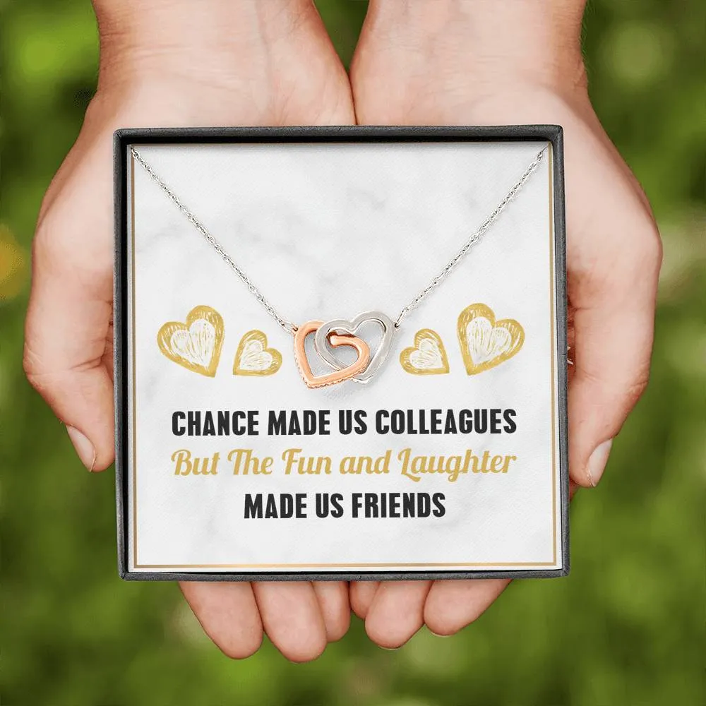 Chance Made Us Silver and Gold Necklace