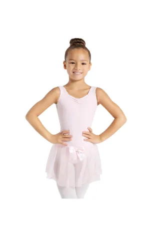 Child Glitter Glam Tank Pinch Front Dress