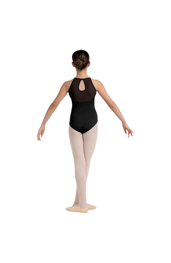 Child Mirella Miami High Neck Mesh Bodysuit
