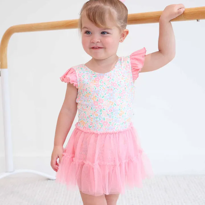 CL Ruffle Skirt Leotard | Majestic Meadow