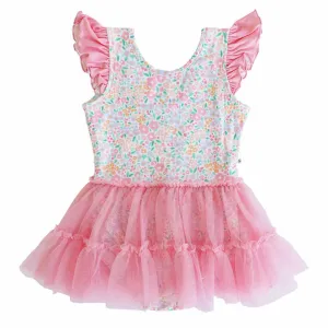 CL Ruffle Skirt Leotard | Majestic Meadow