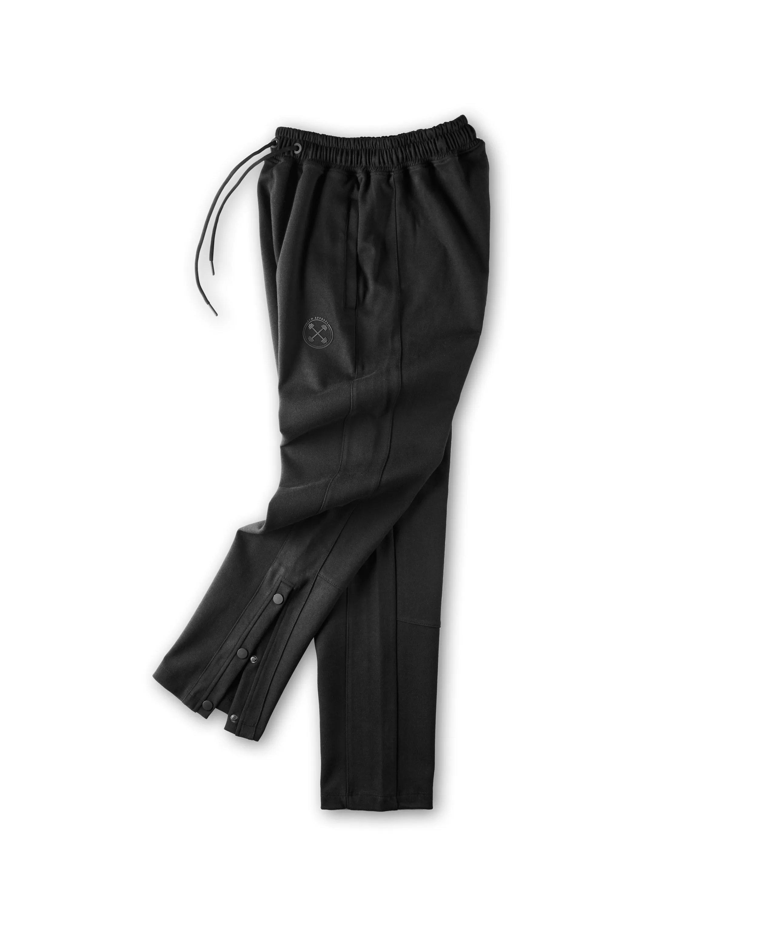 Contrast Stripe Relaxed Snap Joggers