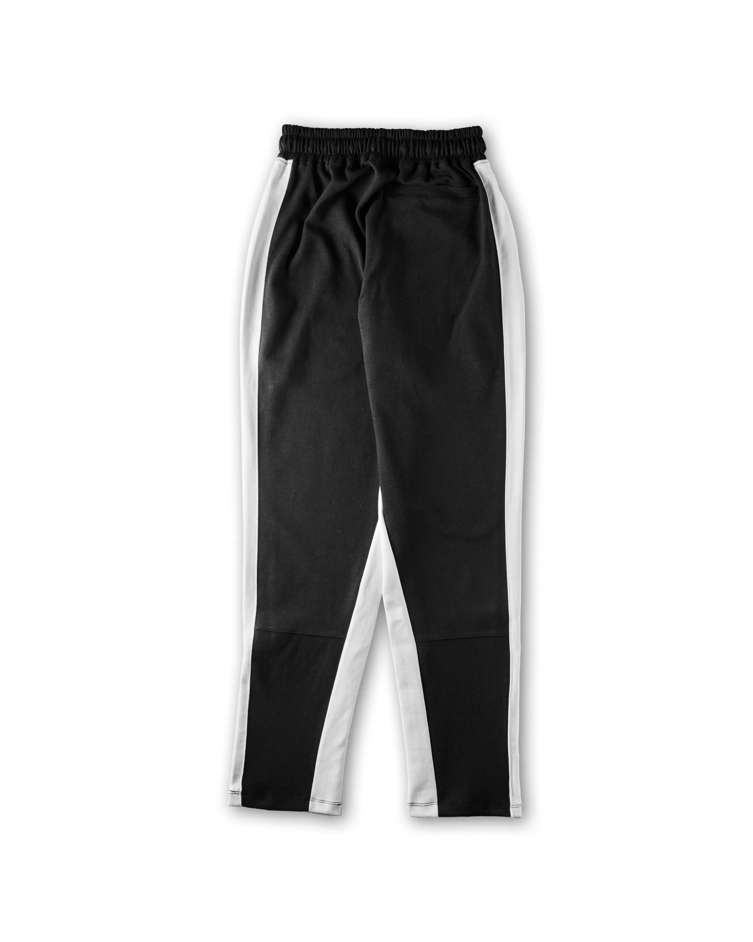Contrast Stripe Relaxed Snap Joggers