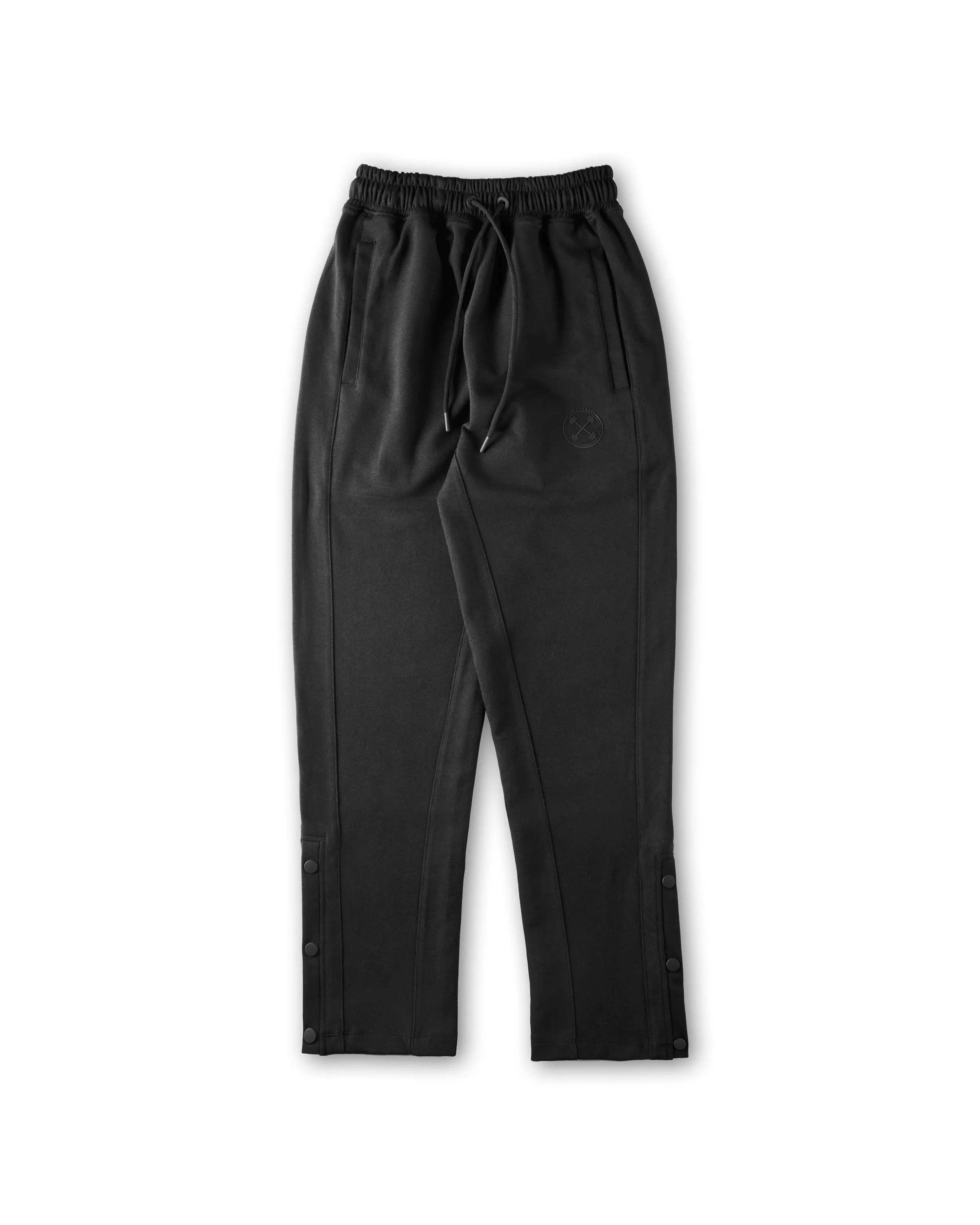 Contrast Stripe Relaxed Snap Joggers