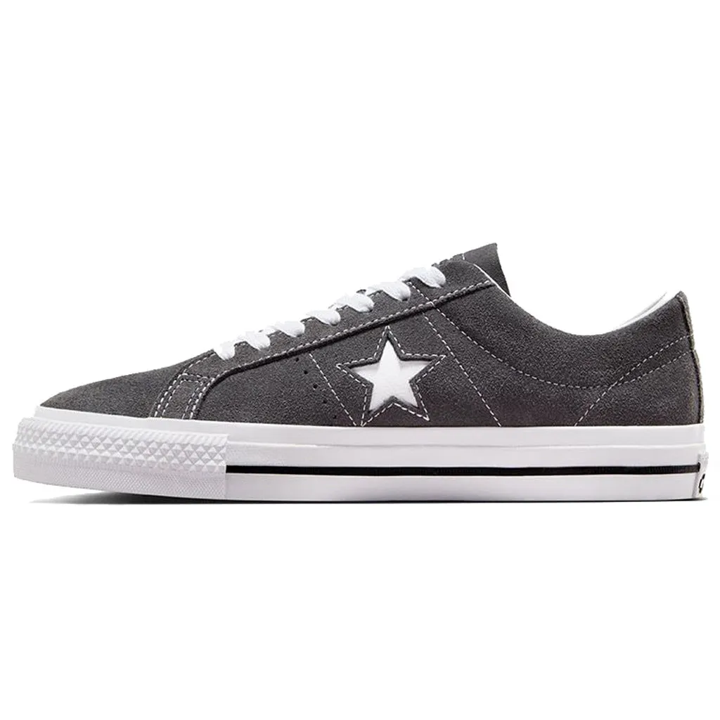 CONVERSE ONE STAR PRO SUEDE LOW - DARK MATTER/WHITE/BLACK