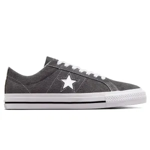 CONVERSE ONE STAR PRO SUEDE LOW - DARK MATTER/WHITE/BLACK