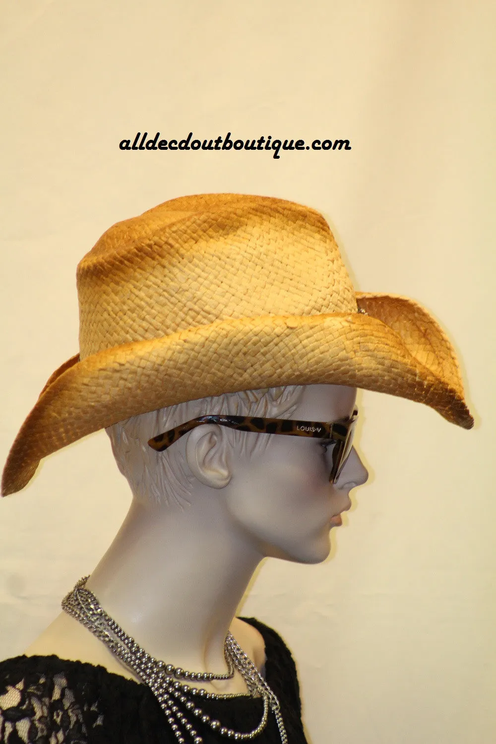Cowgirl Hat | Cross & Leather Band