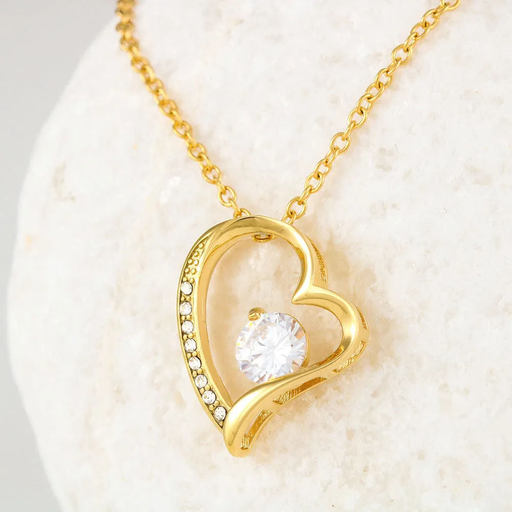 Dad to Daughter Safe Love Necklace
