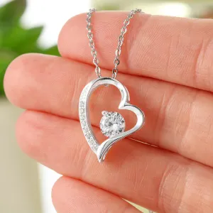 Dad to Daughter Safe Love Necklace