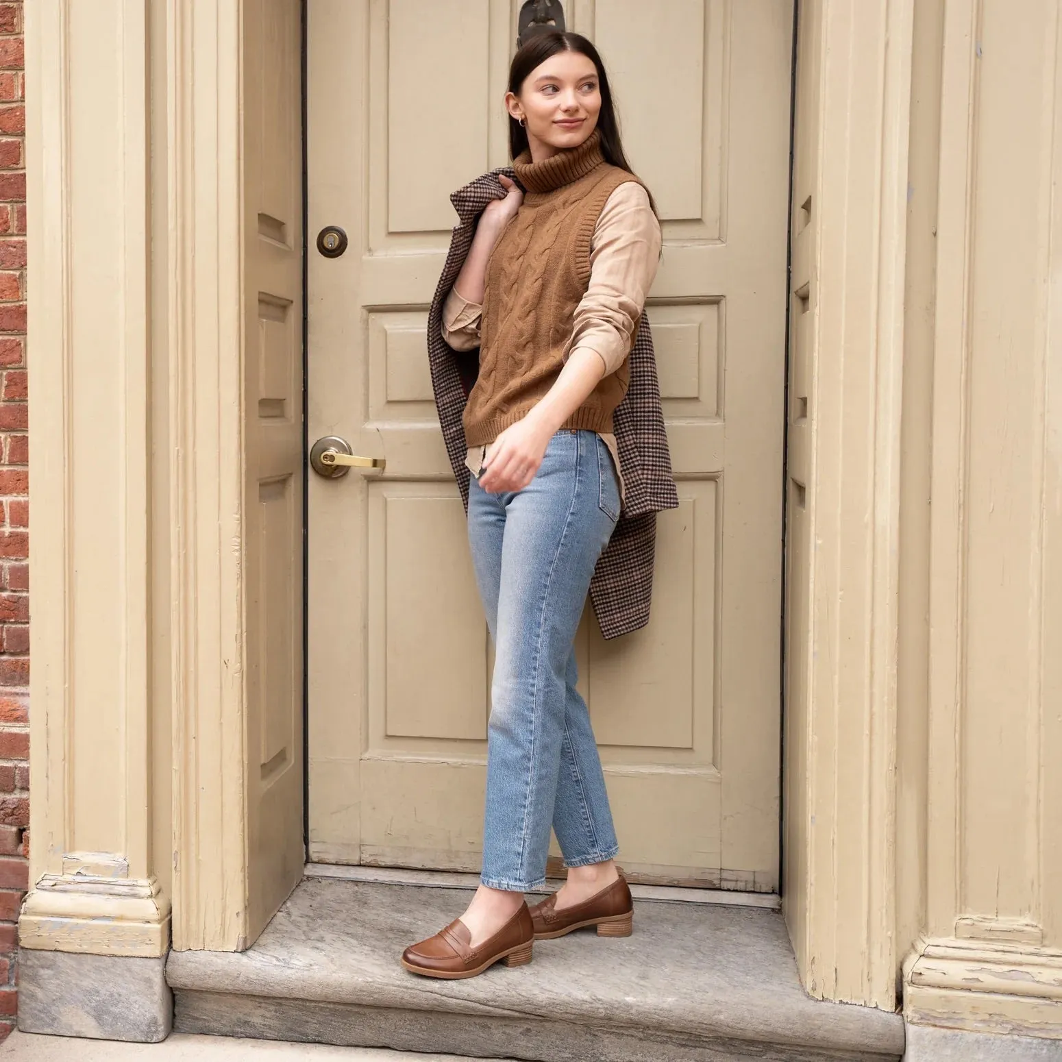 Danica (Tan Waterproof Burnished)