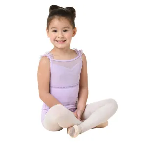 Danshuz 22103C Flutter Sleeve Camisole Leotard - Girls