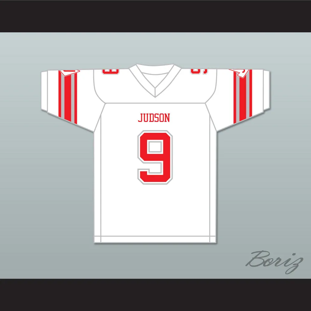DeMarvin Leal 9 Judson High School Rockets White Football Jersey 1