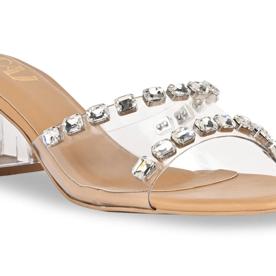 Diamond Transparent Heel