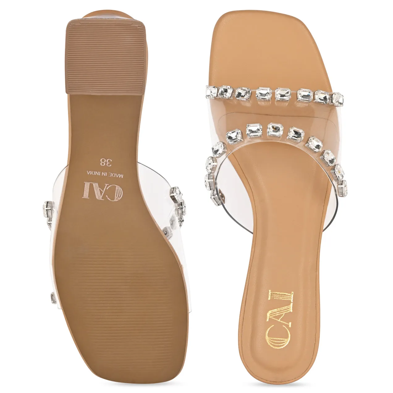 Diamond Transparent Heel