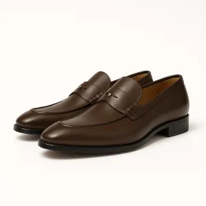 Domoir | Buckled Leather Slip-On Loafers