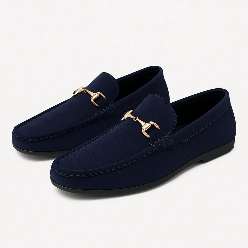 Domoir | Italian Classic Suede Loafers