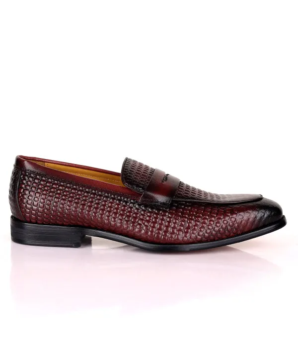 Dotted John Foster Penny Slip-on Loafers|Coffee