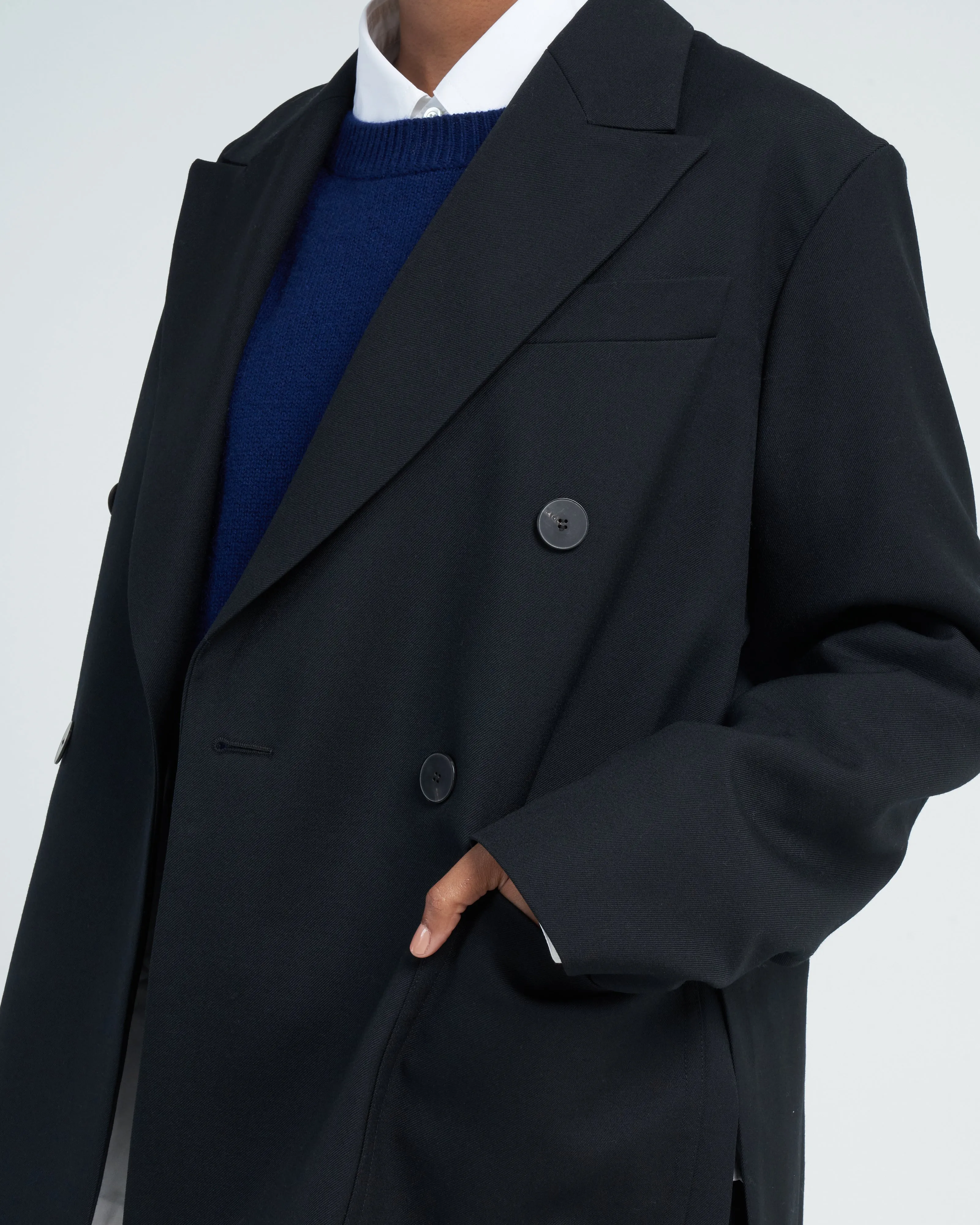 double breasted blazer
