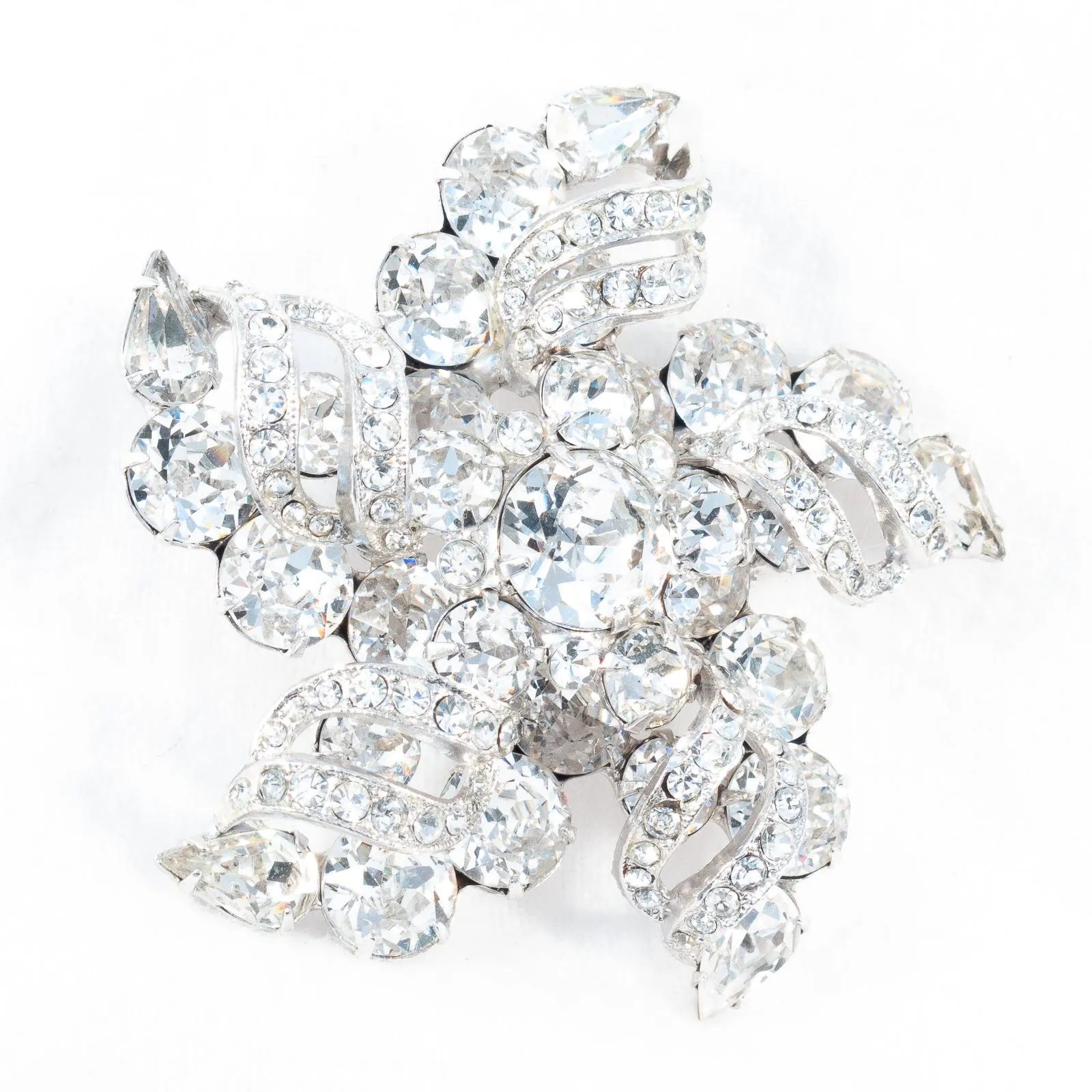 Eisenberg Rhinestone Brooch