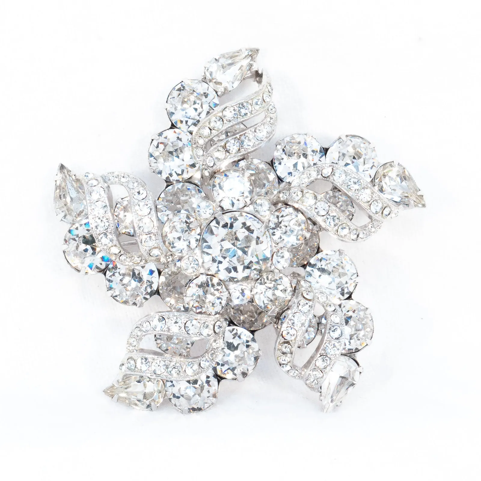Eisenberg Rhinestone Brooch
