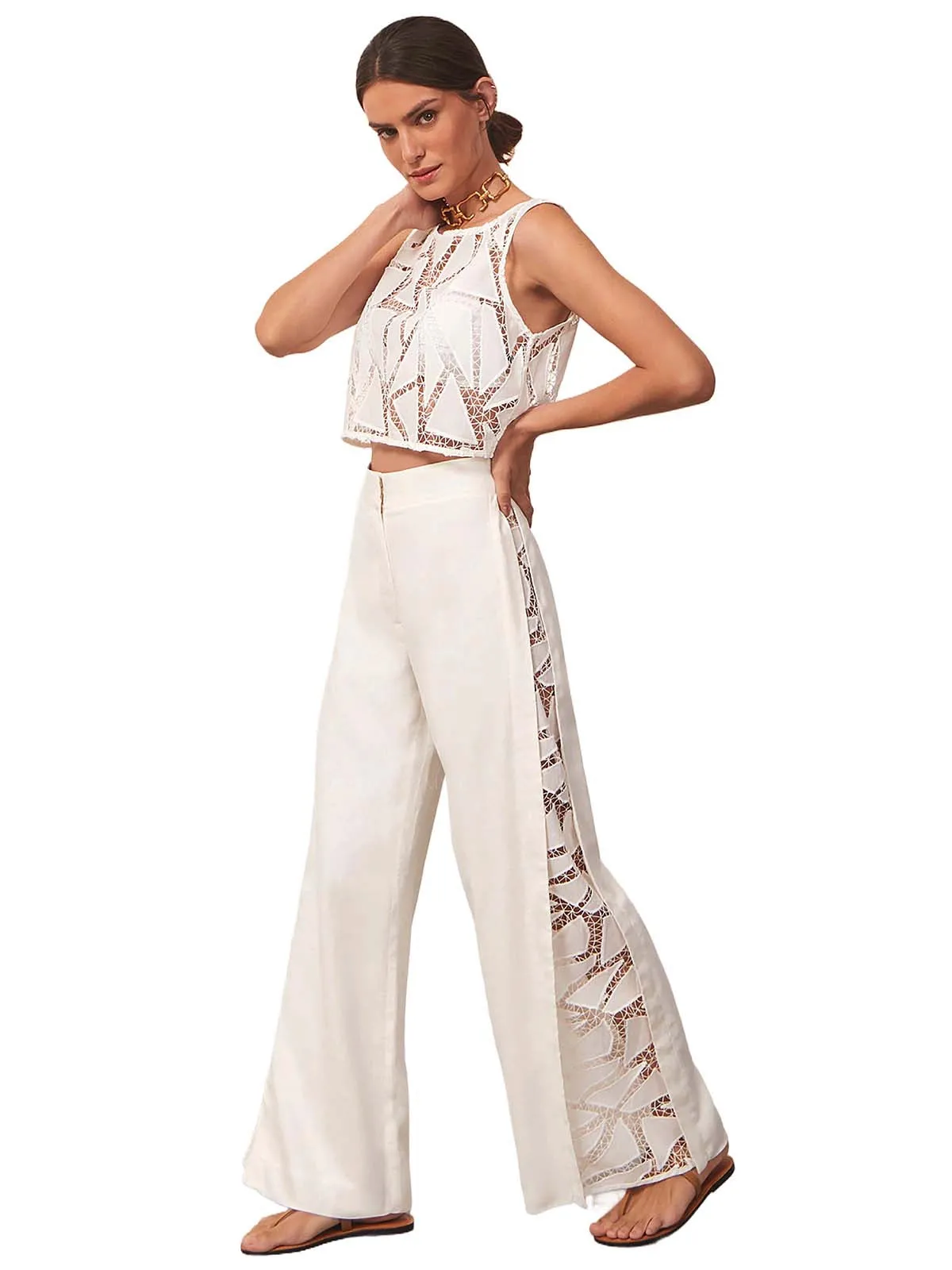 Elara Blouse-Bree Pants