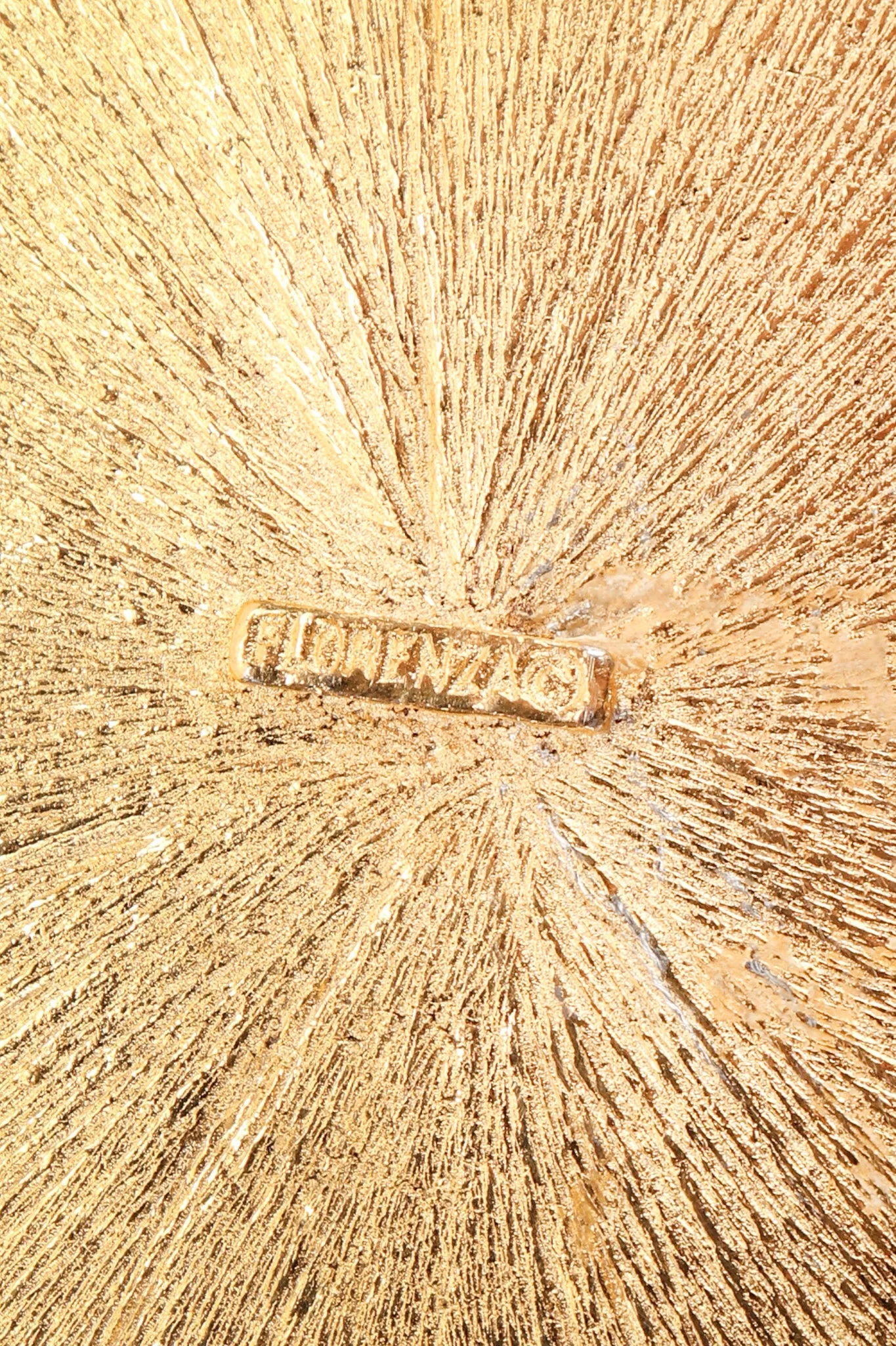 Enamel X Plate Pendant