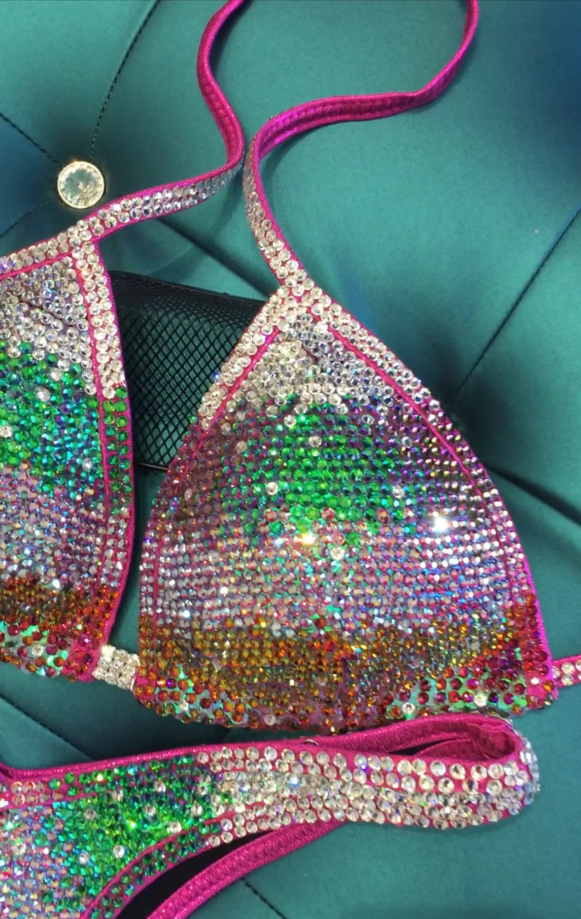 Enchanted Ombre Fusion Figure Competition Suit