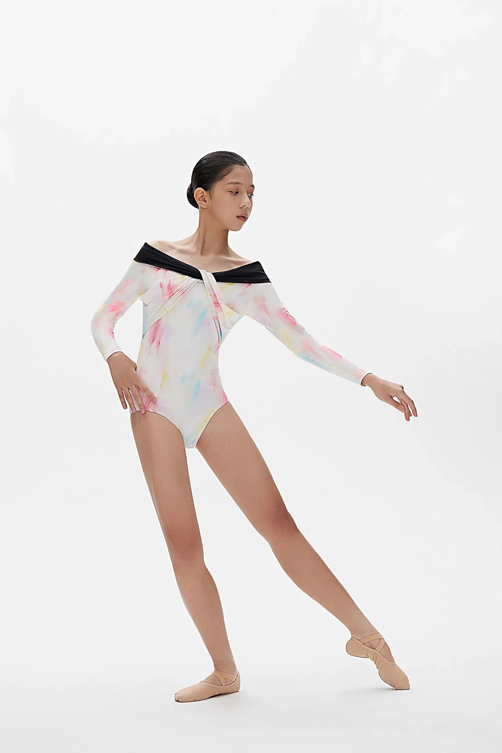 FLa StretchAir Long-Sleeve Leotard