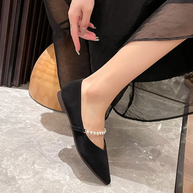 Flat Mary Jane Shoes Soft Sole Comfortable Women's Shoes