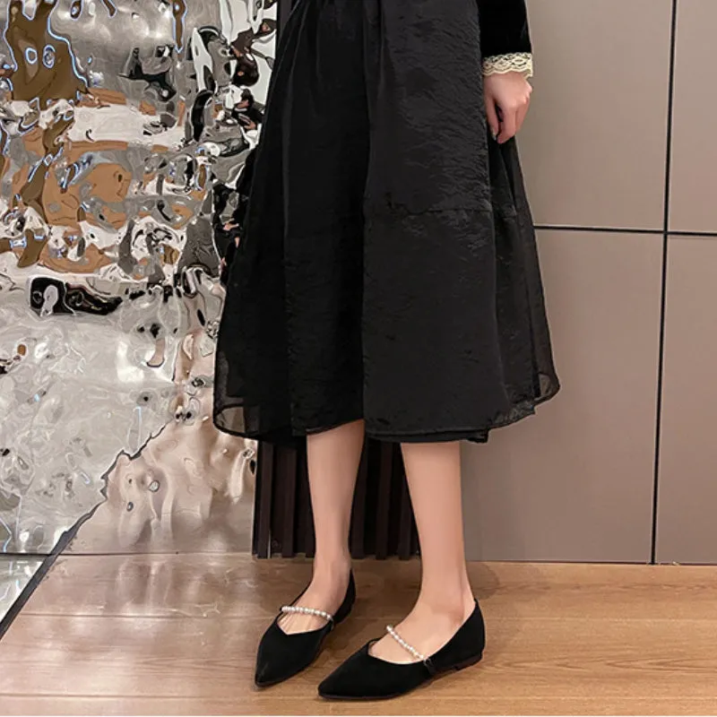 Flat Mary Jane Shoes Soft Sole Comfortable Women's Shoes
