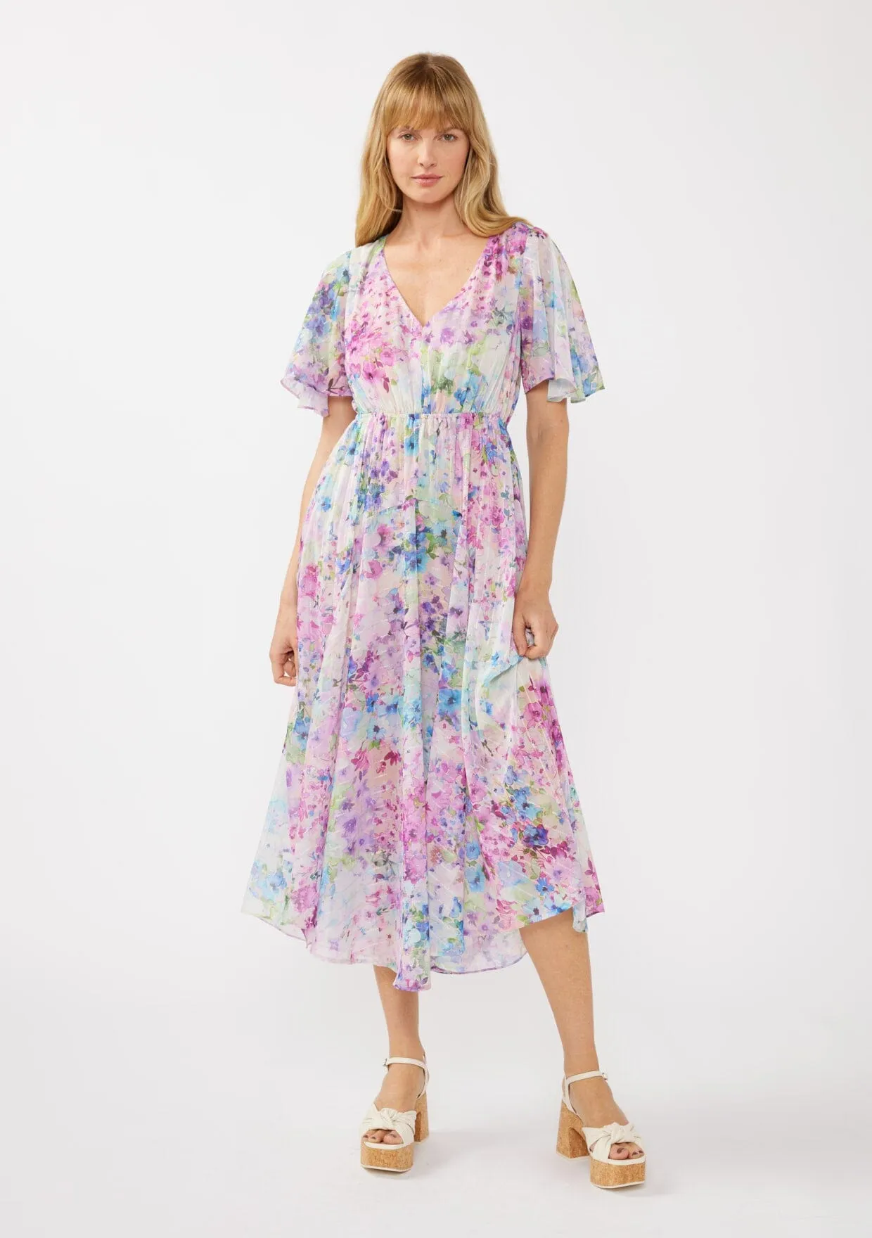 Floral Muse Midi Dress