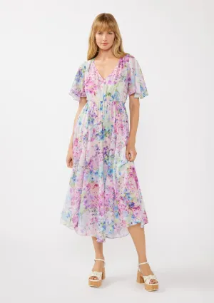 Floral Muse Midi Dress