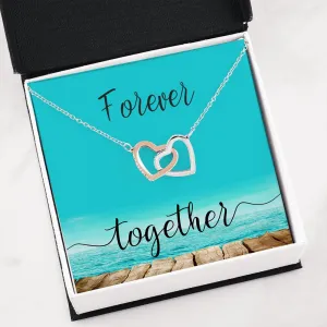 Forever Together Interlocking Hearts Necklace