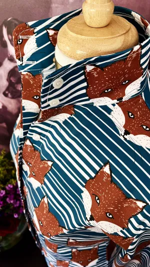 FOX LOVE IN TEAL