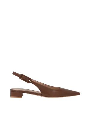 Gianvito Rossi Lindsay Slingback Flat