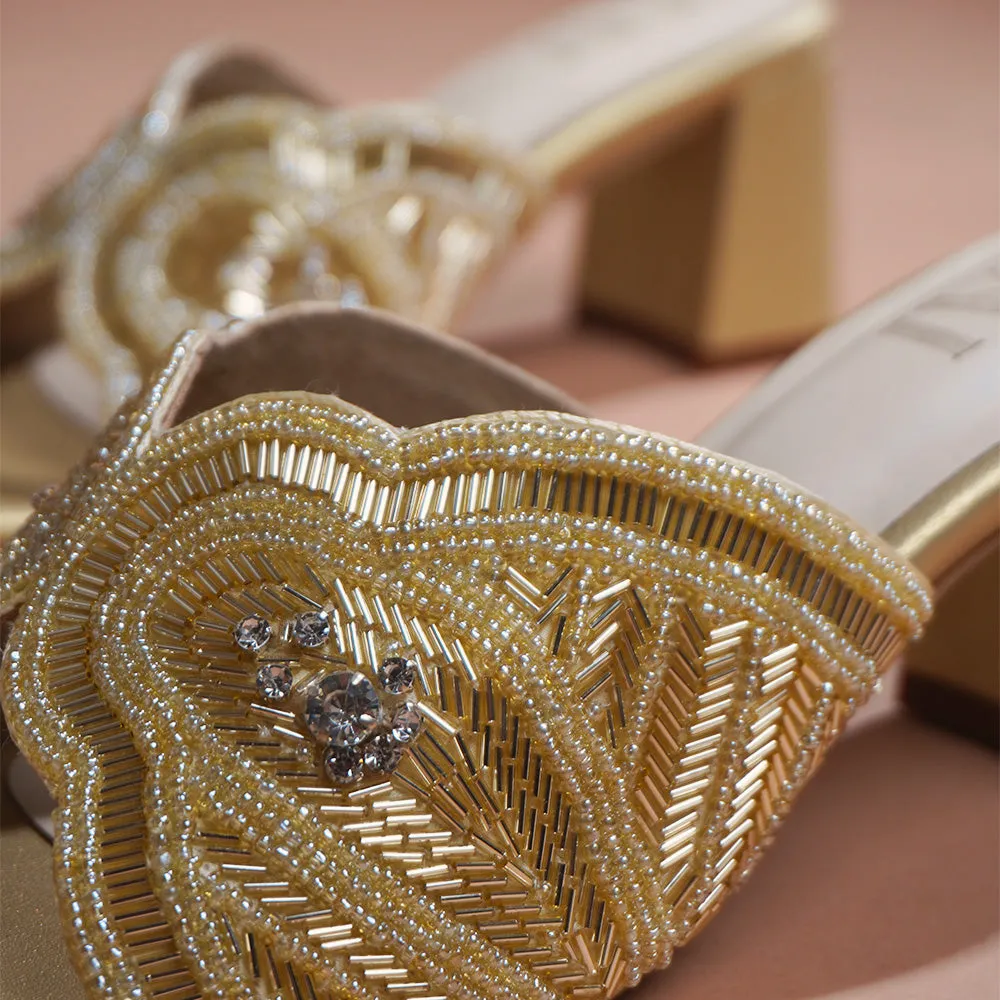 Gilded Heels - Gold