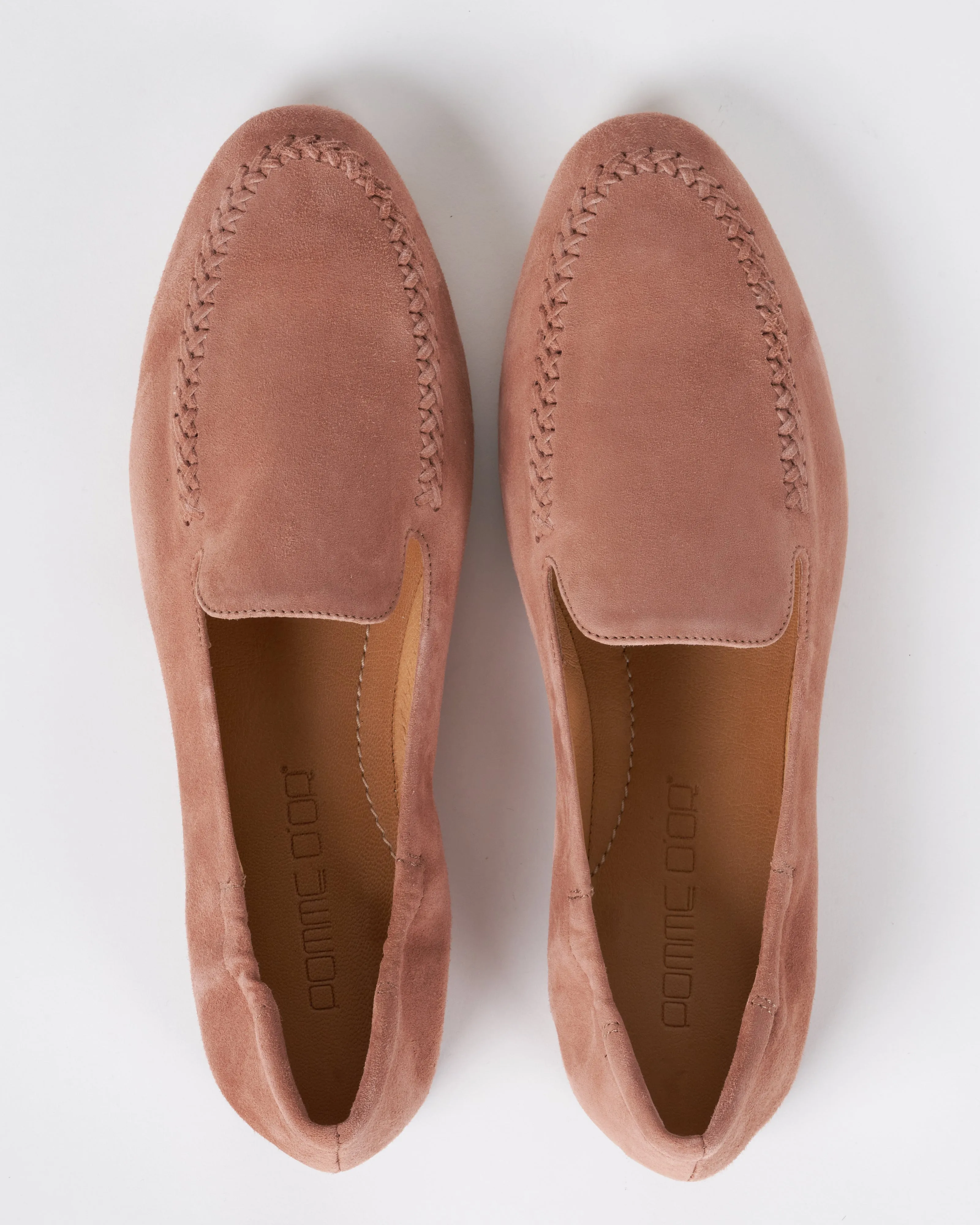 giorgia - camoscio terracotta flat loafer