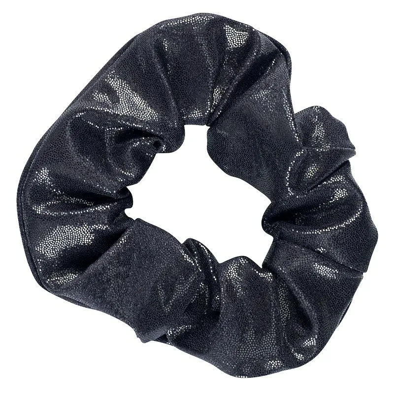 Girls' Gymnastics Glitter Scrunchy (WAG and RG) - Black