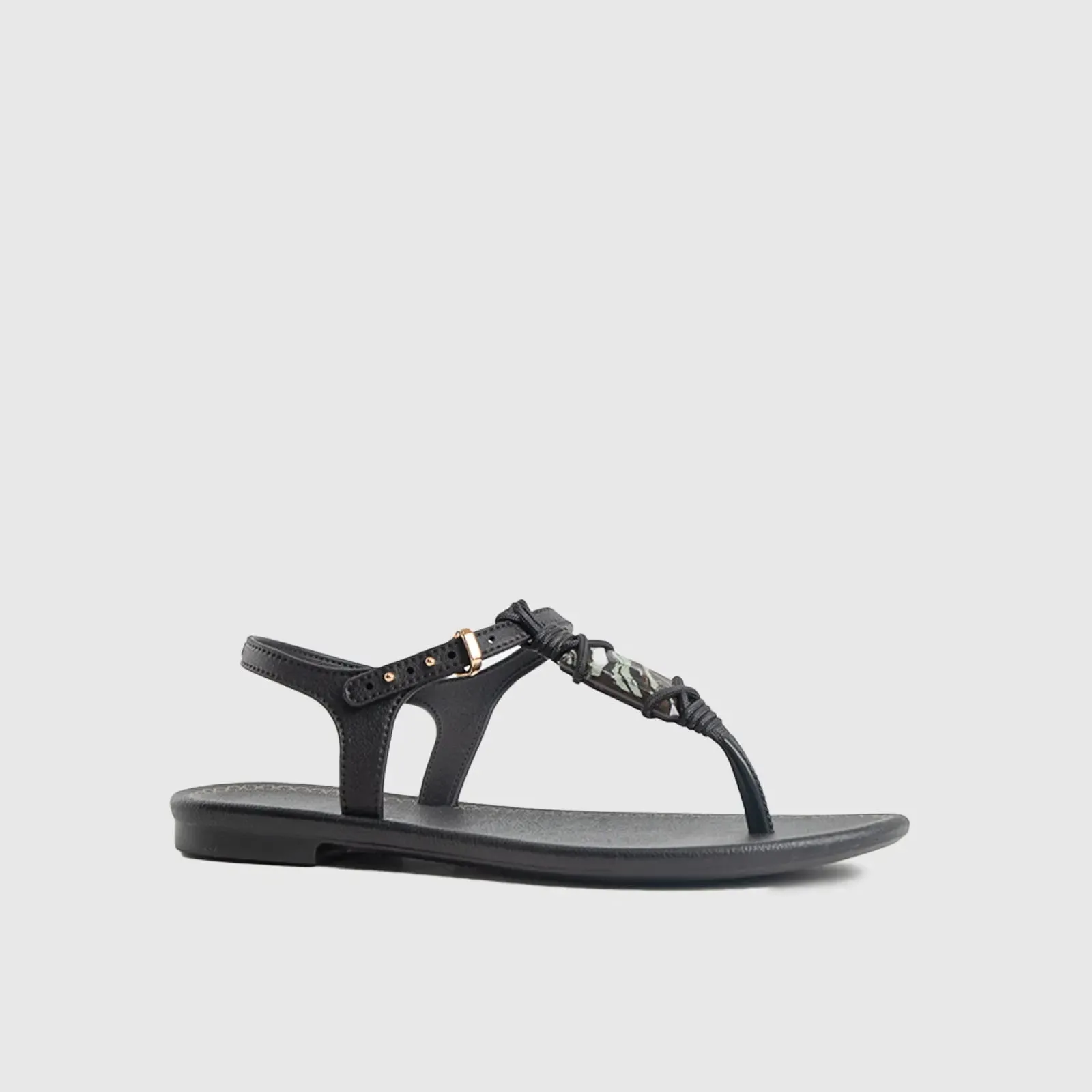 Grendha Cacau Rustica Sandal Black 18898