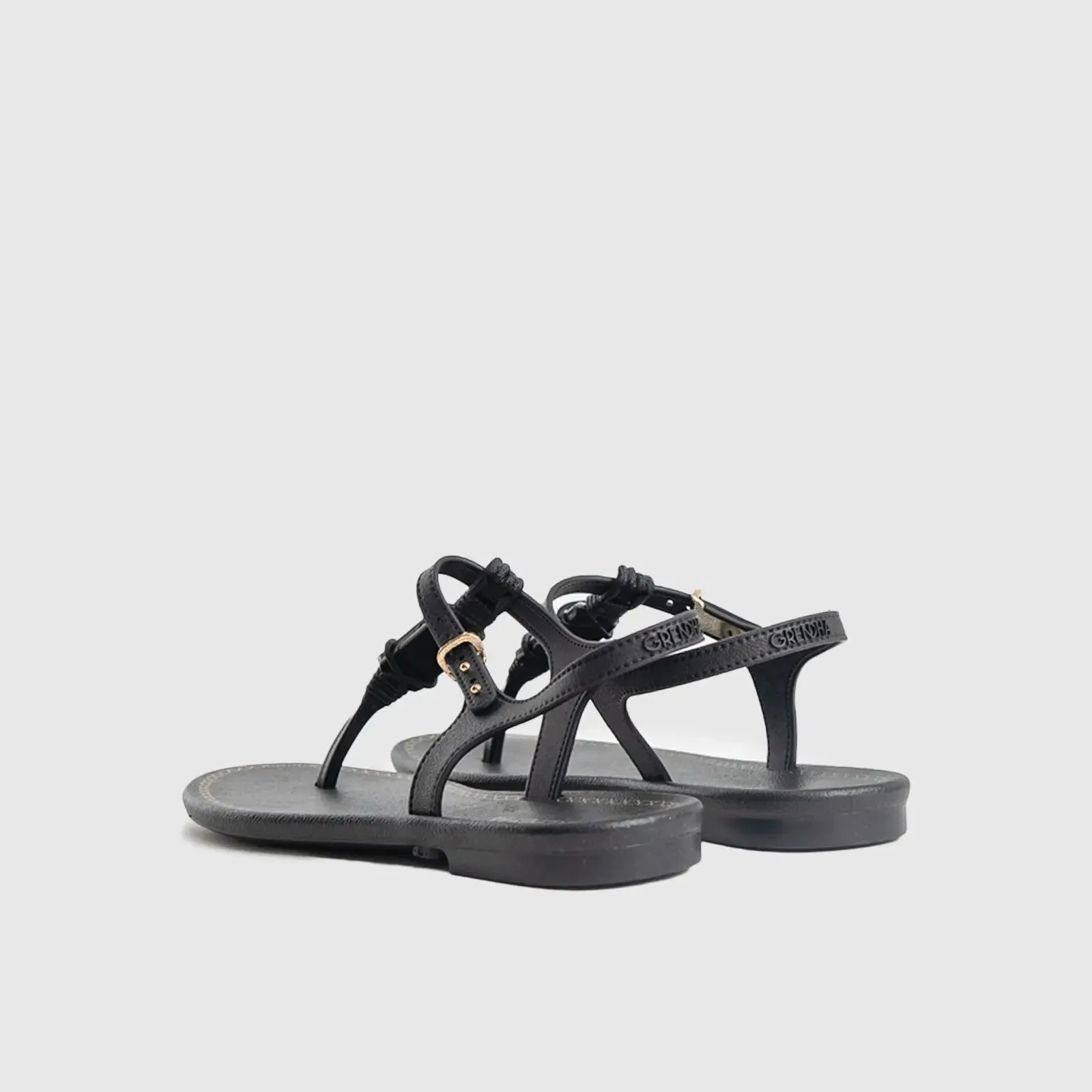 Grendha Cacau Rustica Sandal Black 18898