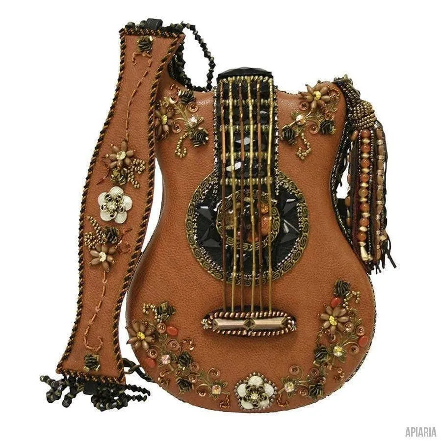 Hall of Fame Handbag by Mary Frances, Hand beaded and embroidered