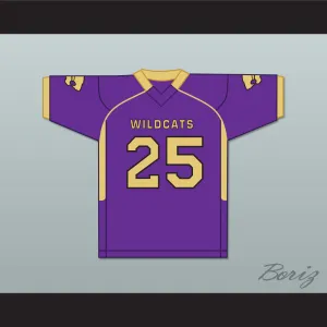 Hassan Haskins 25 Eureka High School Wildcats Purple Football Jersey 2